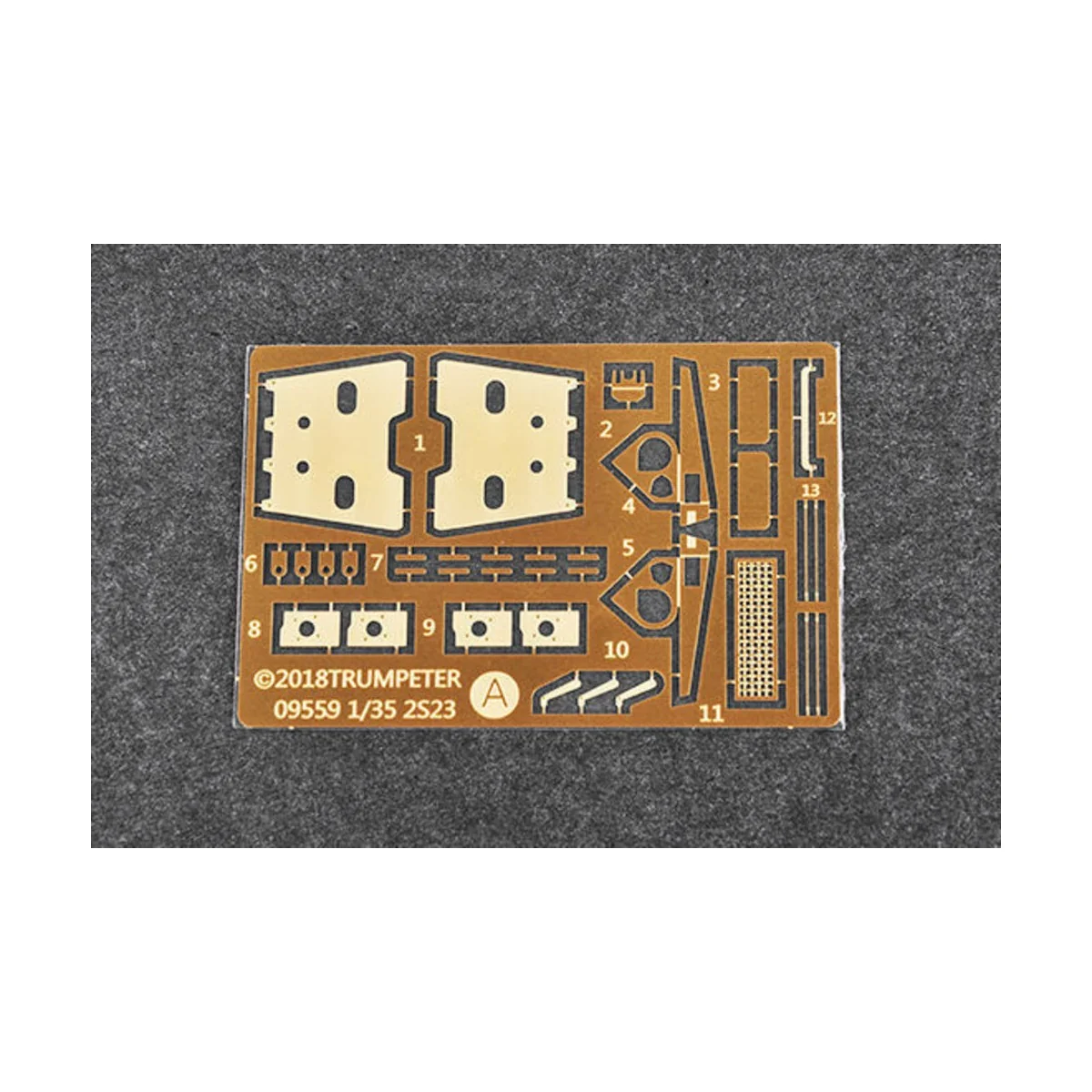 2S23 Self-propelled Howitzer, 1/35 - Trumpeter 09559 2S23 Self-propelled Howitzer, 1/35 - Trumpeter 09559