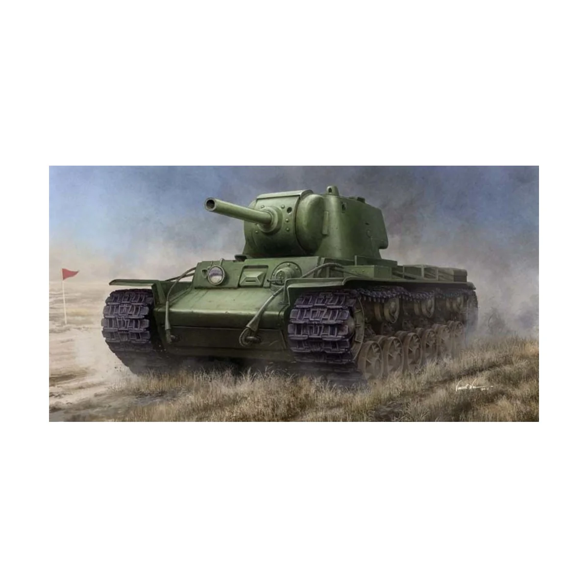 Trumpeter - Russian KV-9 Heavy Tank - 09563