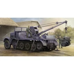 Schwerer Zugkraftwagen 18 t with 6 t Billstein-Crane, Sd.Kfz.9/1 - ...