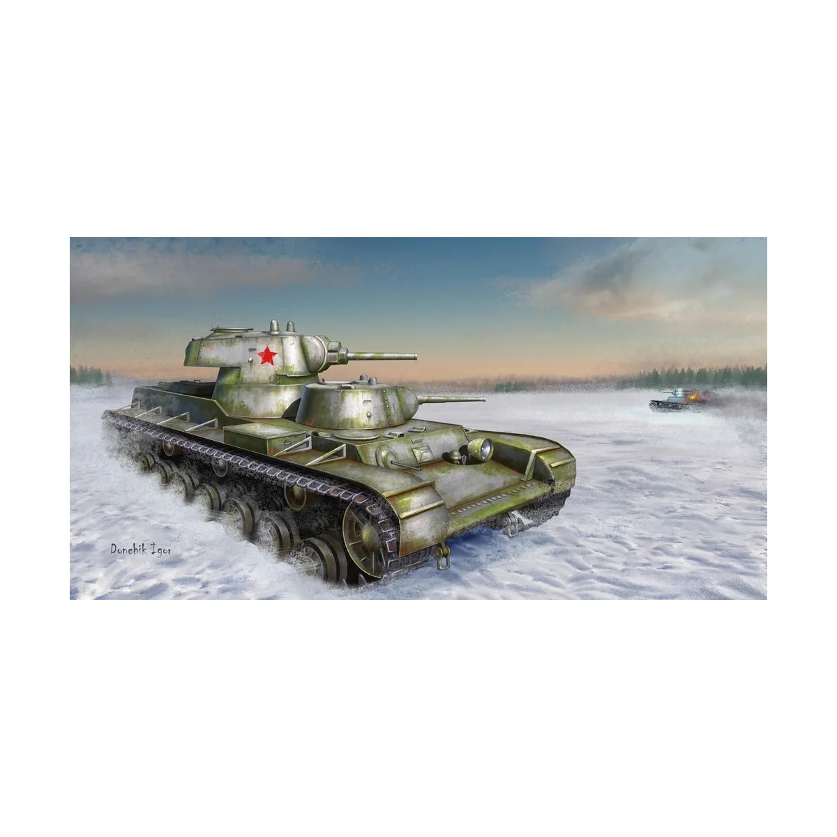 Soviet SMK Heavy Tank, 1/35 - Trumpeter 09584