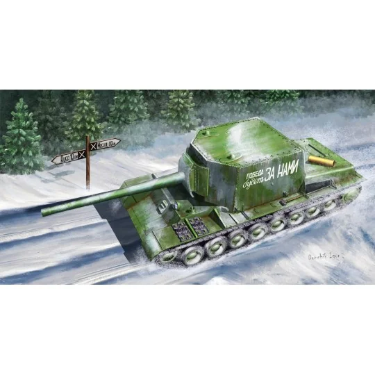 Soviet Su-100U Tank Destroyer, 1/35 - Trumpeter 09589