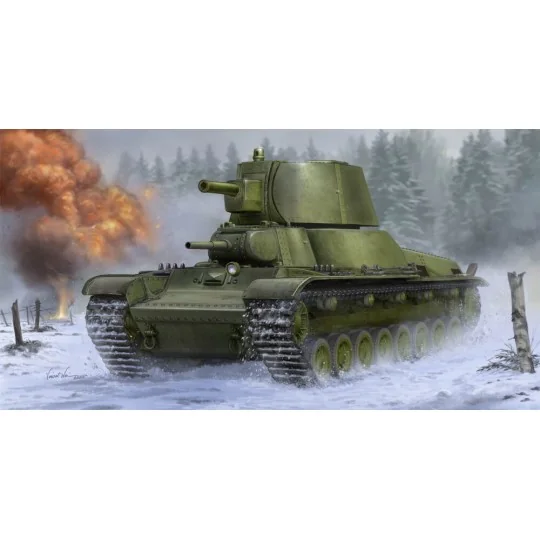 Soviet T-100Z Heavy Tank, 1/35 - Trumpeter 09591 Soviet T-100Z Heavy Tank, 1/35 - Trumpeter 09591