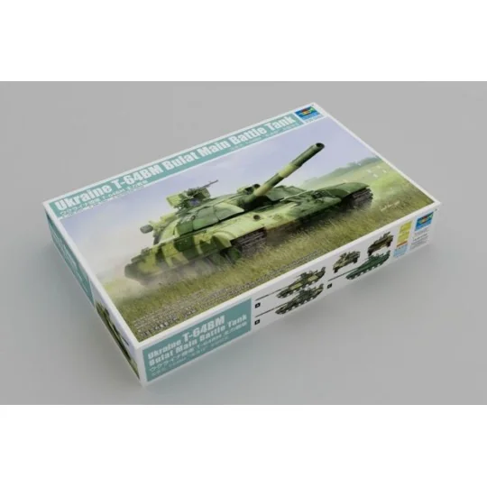 Ukraine T-64BM Bulat Main Battle Tank, 1/35 - Trumpeter 09592 Ukraine T-64BM Bulat Main Battle Tank, 1/35 - Trumpeter 09592