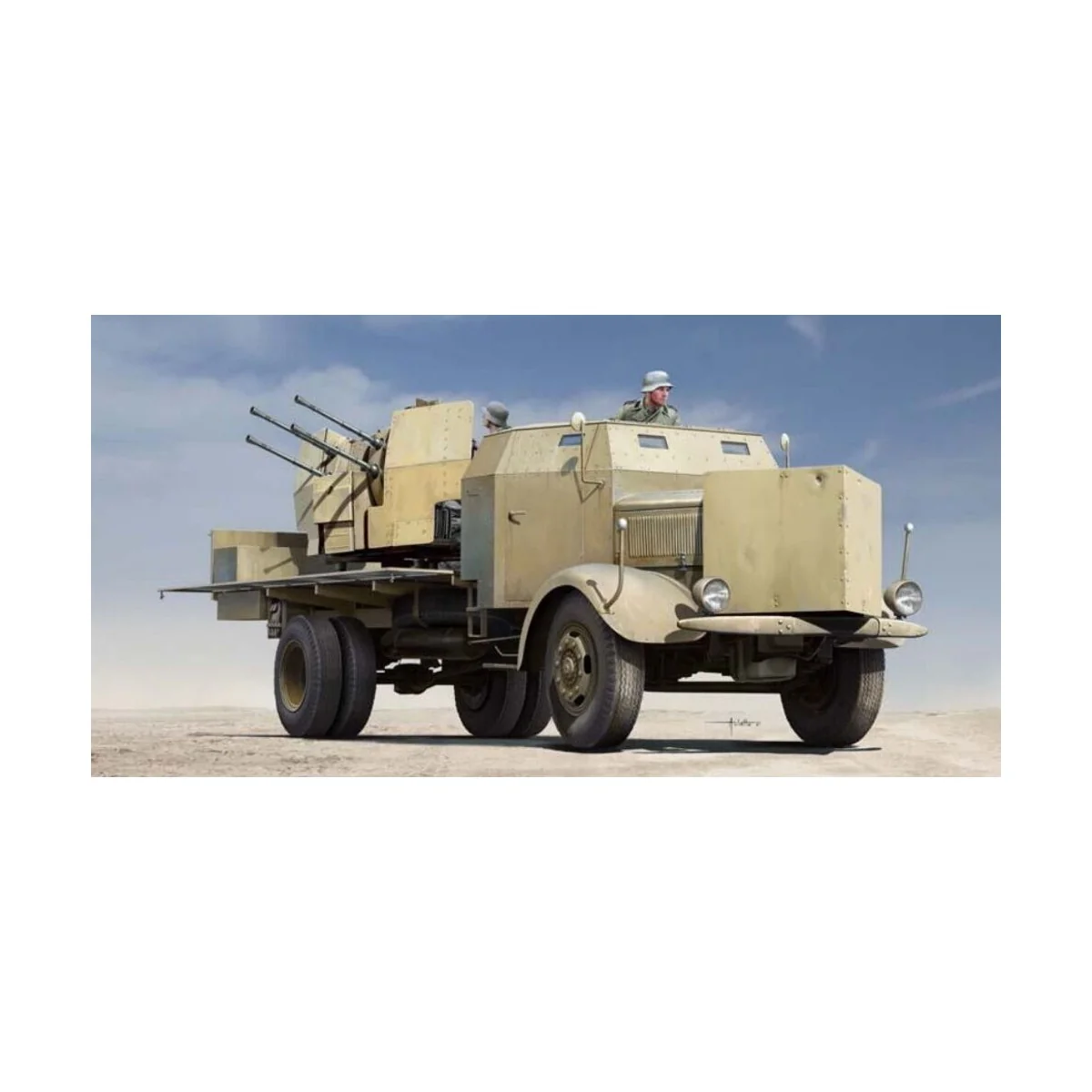 L4500A mit 2cm Flak 38, 1/35 - Trumpeter 09596 L4500A mit 2cm Flak 38, 1/35 - Trumpeter 09596