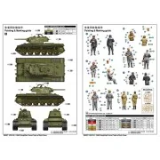 KV-1 1942 Simplified Turret Tank w/Tank Crew - Trumpeter 09597