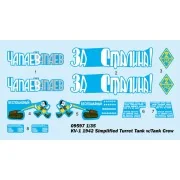 KV-1 1942 Simplified Turret Tank w/Tank Crew - Trumpeter 09597