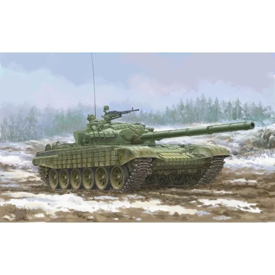 Soviet T-72 Ural with Kontakt-1 Reactive Armor - Trumpeter 09602