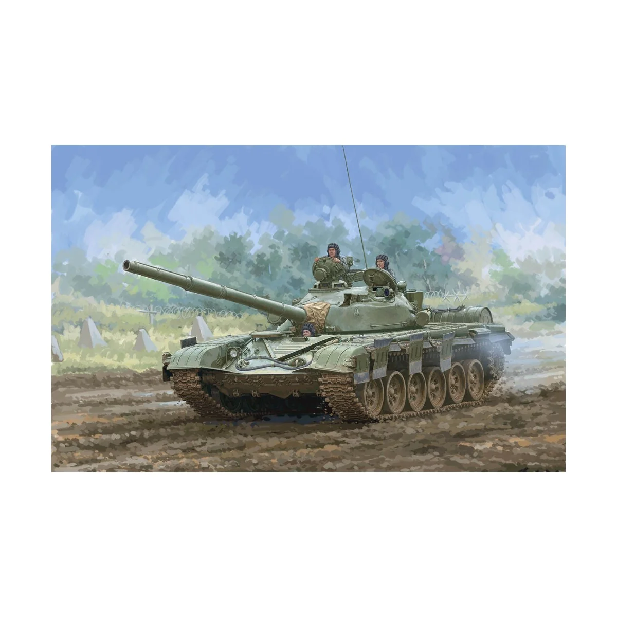 T-72M MBT, 1/35 - Trumpeter 09603 T-72M MBT, 1/35 - Trumpeter 09603
