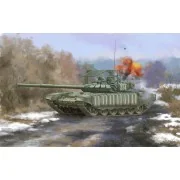 Russian T-72B3 with 4S24 Soft Case ERA&Grating Ar. - Trumpeter 09610