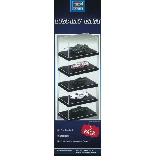 Acrylic Display Case 90 x 51 x 38mm (5 pcs) - Master Tools 09811