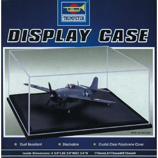 Acrylic Display Case 170 x 170 x 70mm - Master Tools 09812