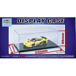 Acrylic Display Case 232 x 120 x 86mm 120x232x86mm - Master Tools 0...