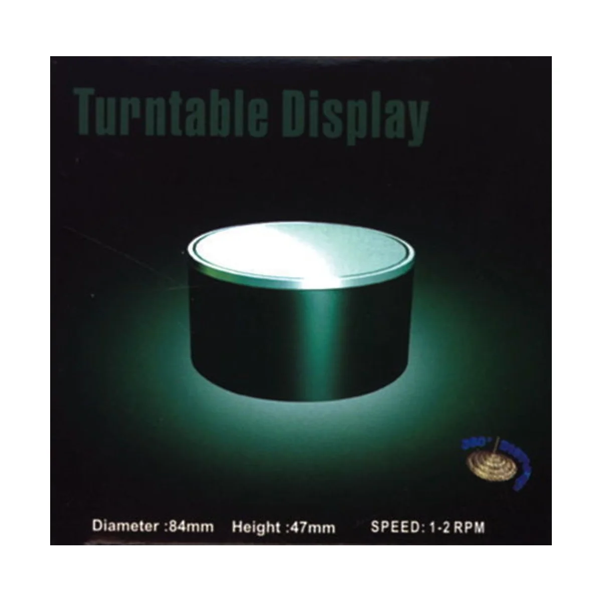 Turntable Display 84 x 47 mm - Master Tools 09830