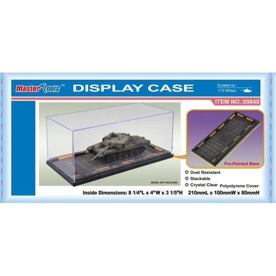 Show Case 210x100x80 mm - Master Tools 09848