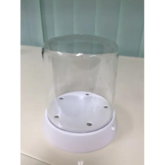 Round Top Acrylic Display Case with LED Light (ø84 x 115mm) - Maste...