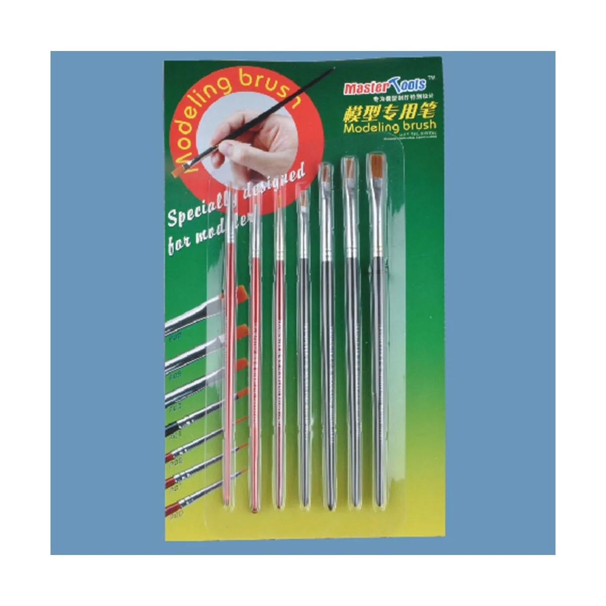 Pinselset 7-tlg. - Master Tools 09900