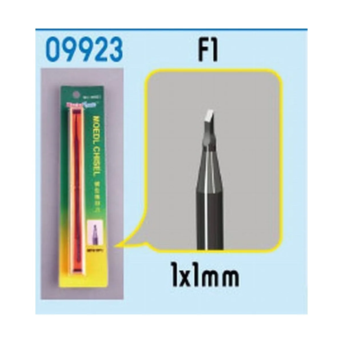 Model Chisel - F1 - Master Tools 09923