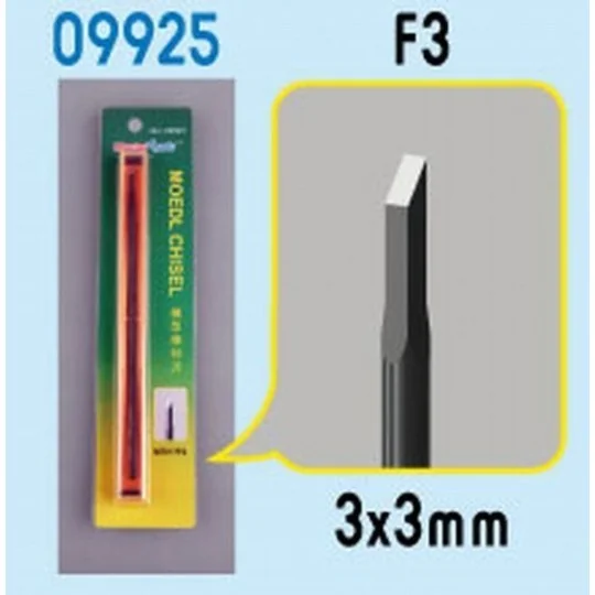 Model Chisel - F3 - Master Tools 09925