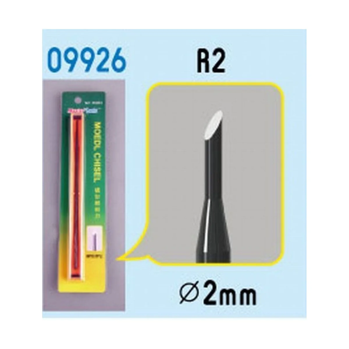 Model Chisel - R2 - Master Tools 09926