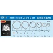 Plastic Circle Board B-set - Master Tools 09938