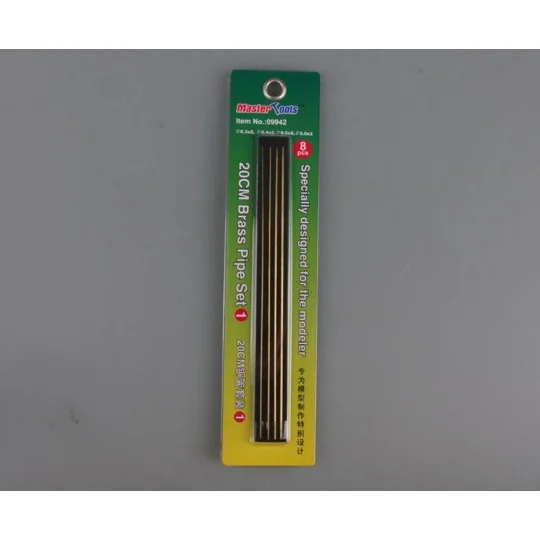 20CM Brass Pipe / Messingrohr Set 1 - Master Tools 09942