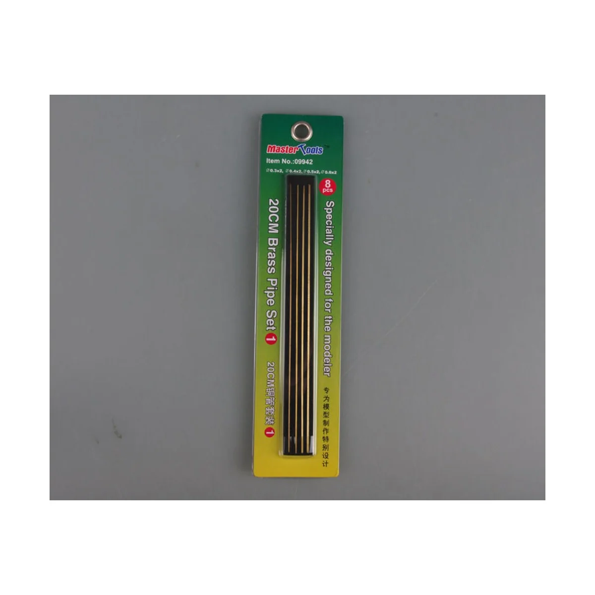 20CM Brass Pipe / Messingrohr Set 1 - Master Tools 09942