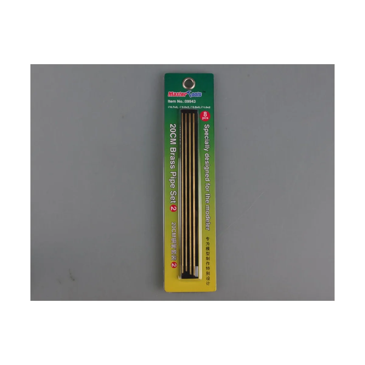 20CM Brass Pipe / Messingrohr Set 2 - Master Tools 09943