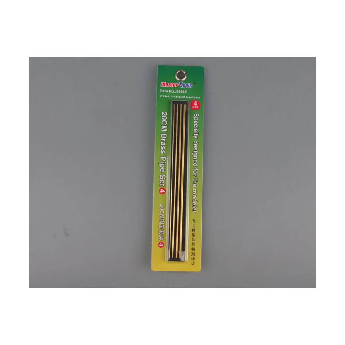 20CM Brass Pipe / Messingrohr Set 4 - Master Tools 09945