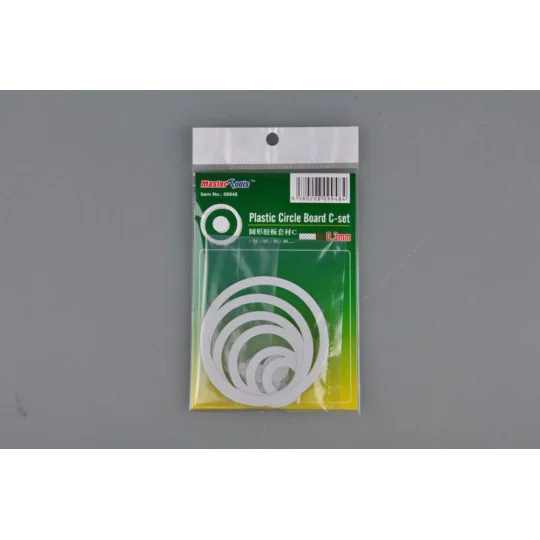 Plastic Circle Board C-set-0,3 mm - Master Tools 09948