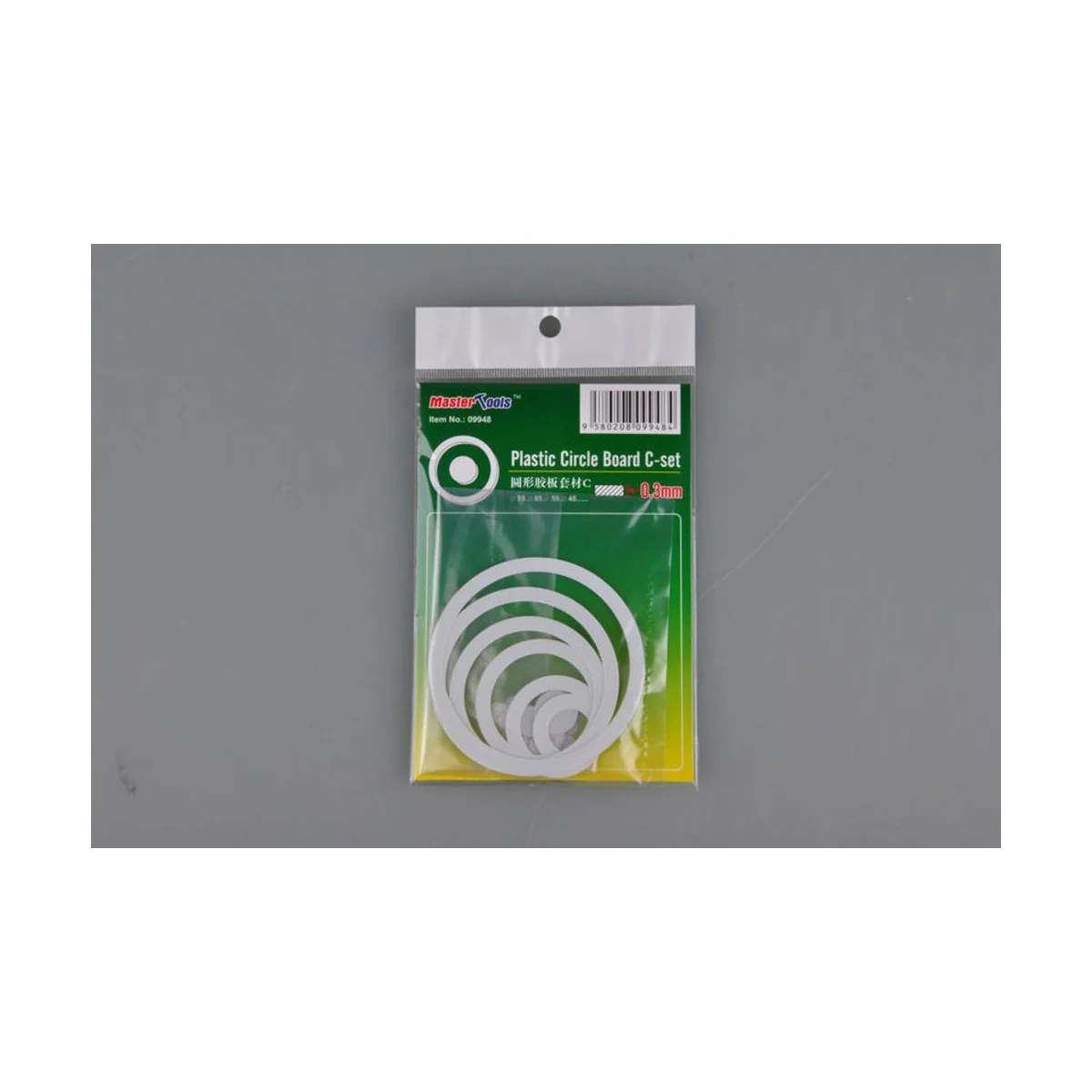 Plastic Circle Board C-set-0, 3 mm - Master Tools 09948