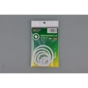Plastic Circle Board C-set-0,3 mm - Master Tools 09948