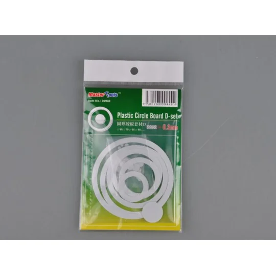 Plastic Circle Board D-set-0, 3mm - Master Tools 09949