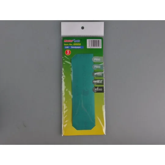 Sandpaper / Schleifpapier - Master Tools 09950