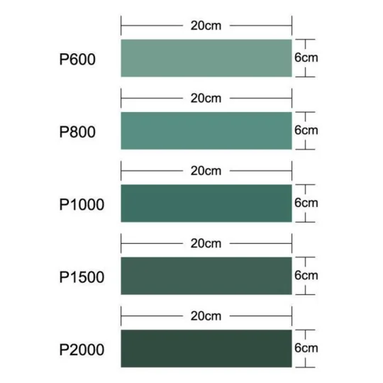 Sandpaper / Schleifpapier - Master Tools 09950