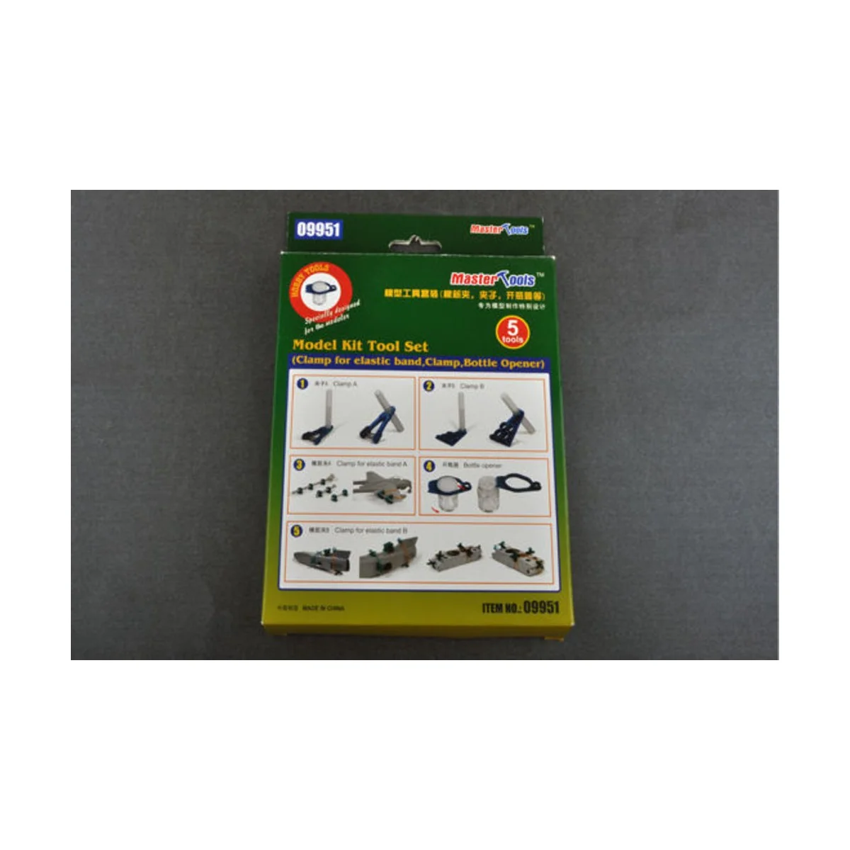 Model Kit Tool Set (Clamp f elastic ban - Master Tools 09951