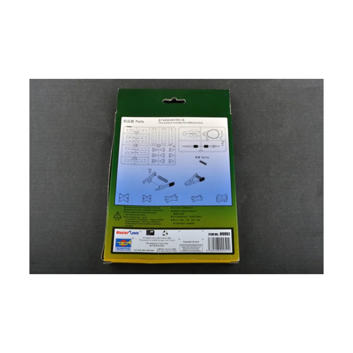 Model Kit Tool Set (Clamp f elastic ban - Master Tools 09951