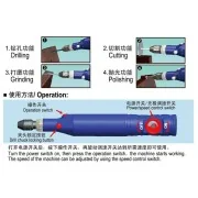 Electric Grinder/Drill - Master Tools 09953