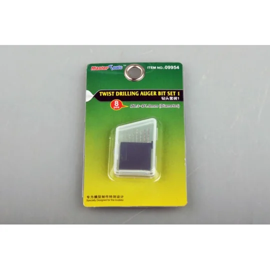 Twist Drilling Auger Bit set 1 (0,3-1,0) - Master Tools 09954