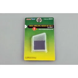 Twist Drilling Auger Bit set 2 (1,0-1,7) - Master Tools 09955