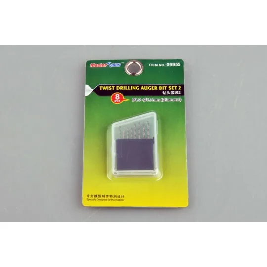 Twist Drilling Auger Bit set 2 (1, 0-1, 7) - Master Tools 09955
