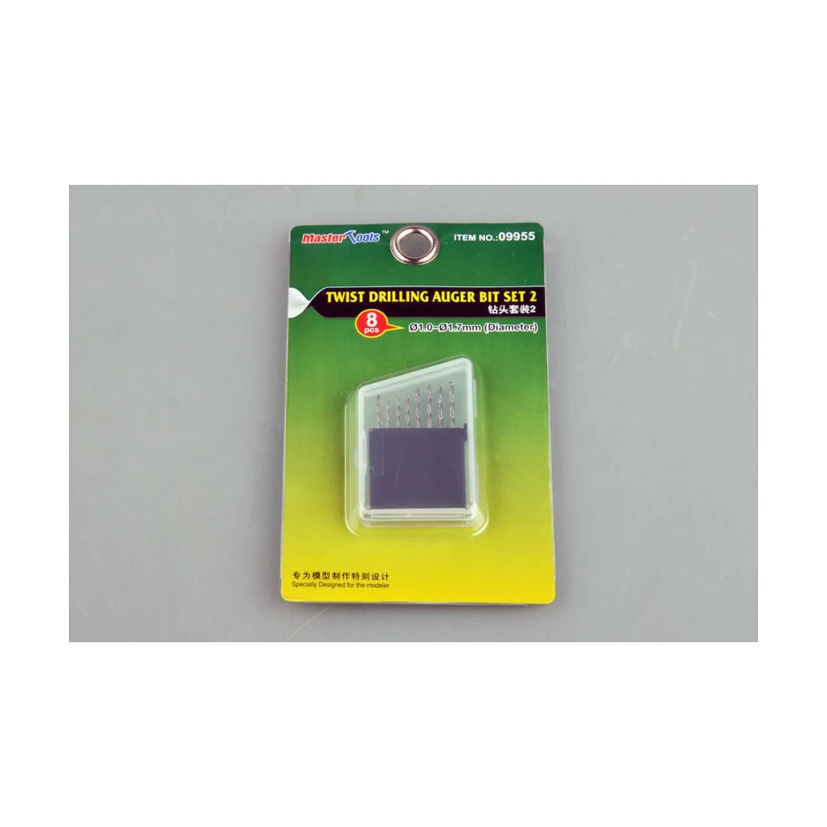 Twist Drilling Auger Bit set 2 (1,0-1,7) - Master Tools 09955