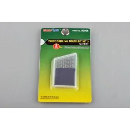 Twist Drilling Auger Bit set 3 (1, 8-2, 5) - Master Tools 09956