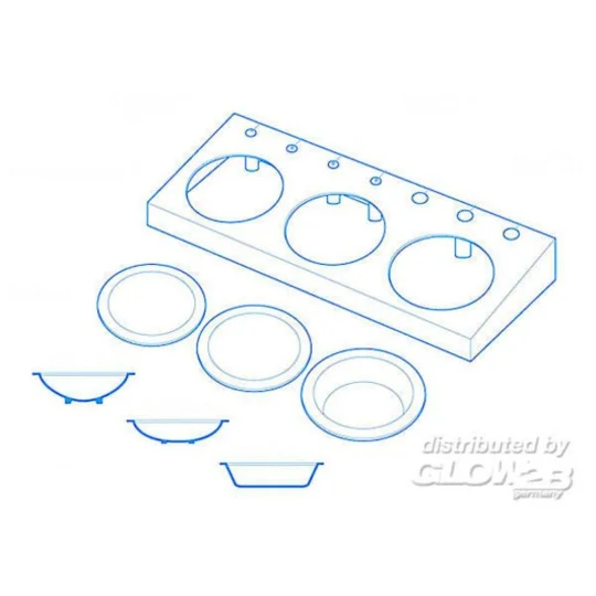 Paint Palette with Holder - Master Tools 09960