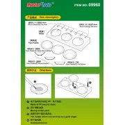 Paint Palette with Holder - Master Tools 09960