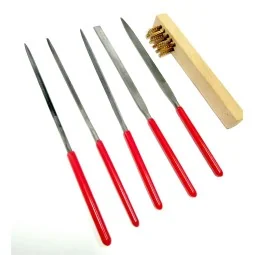 Assorted needle files set(Middle-Toothed 3x140mm - Master Tools 09964