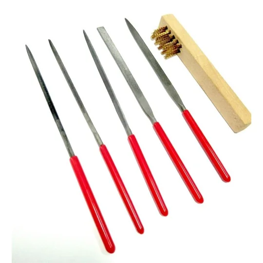 Assorted needle files set(Middle-Toothed 3x140mm - Master Tools 09964