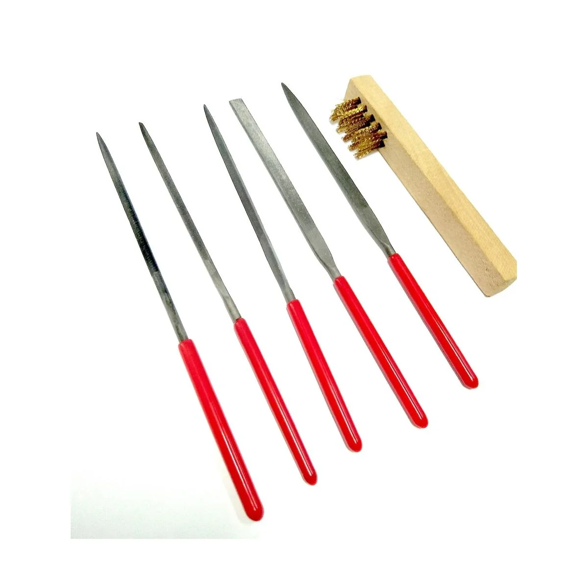 Assorted needle files set(Middle-Toothed 3x140mm - Master Tools 09964