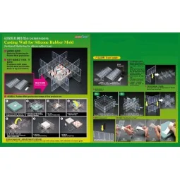 Casting Wall for Silicone Rubber Mould - Master Tools 09966