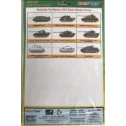 HIPS Zimmerit Plastic Sheet, Molded in gray, 1/35 - Master Tools 09972