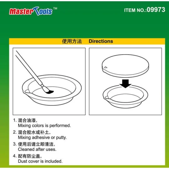 Paint Pallet - Basic Type - Master Tools 09973